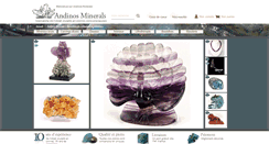 Desktop Screenshot of andinos-minerals.fr